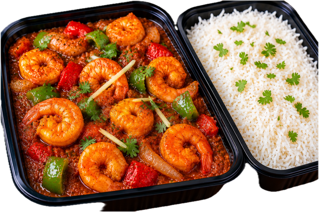 Shrimp Karahi.