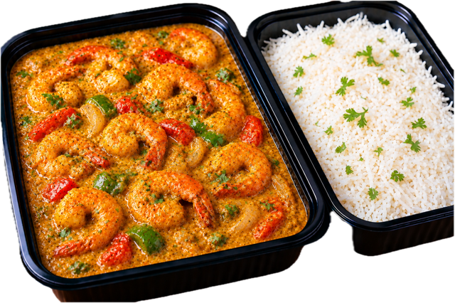 Shrimp Kurma.