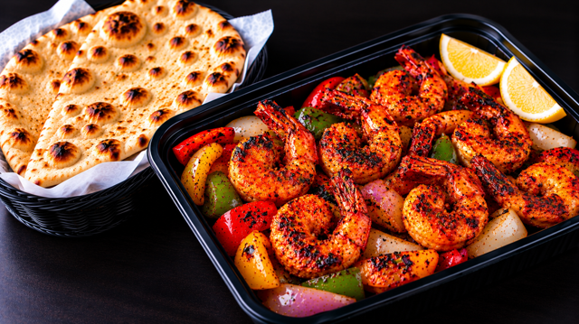 Shrimp Tandoori.